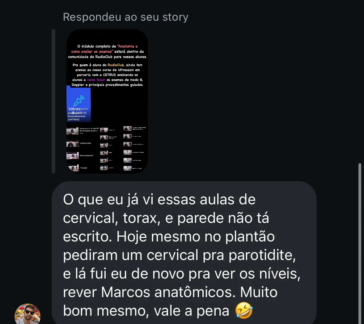 🔥Melhor depoimento do curso de USG